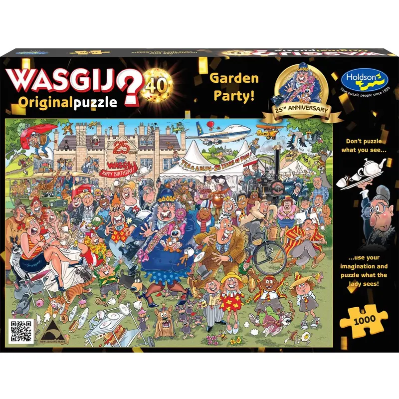 Holdson 775163 Wasgij? Original Puzzle 40 Garden Party 1000Pc 2