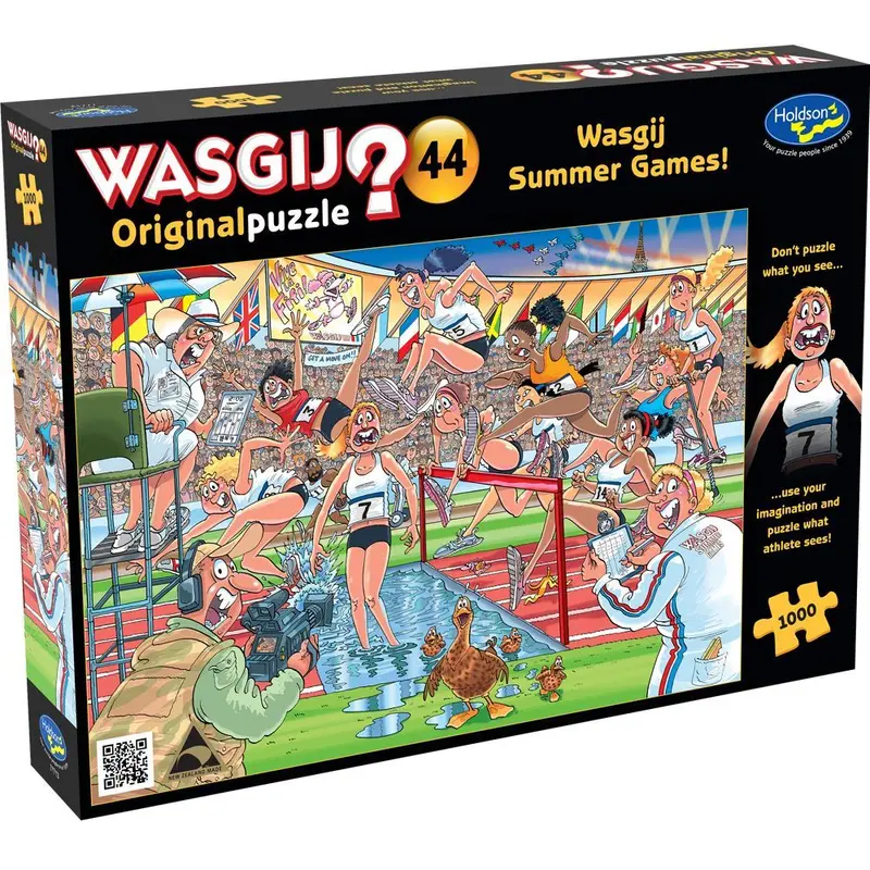Holdson 777136 Wasgij? Original 44 Summer Games! 1000Pc Jigsaw Puzzle 1