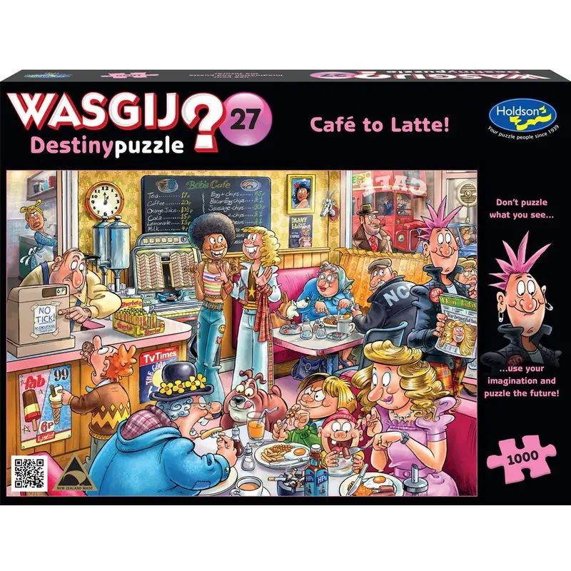 Holdson 777204 Wasgij? Destiny 27 Caffe Latte! 1000Pc Jigsaw Puzzle 2