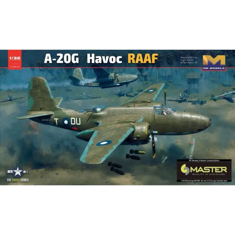 Hong Kong Models 01E042 1/32 Douglas A-20G Havoc Raaf Master Version, Limited Edition 1