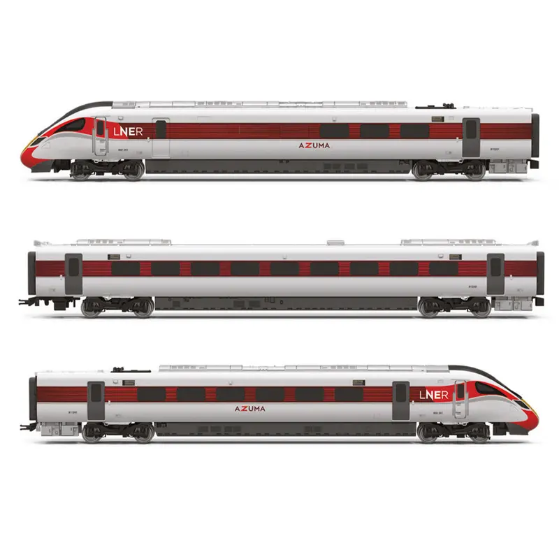 Hornby R1288m Oo Lner Azuma High Speed Electric Model Train Set 1