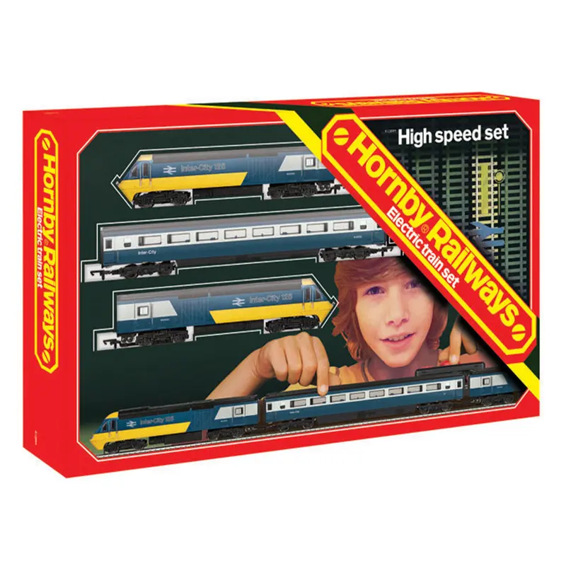 Hornby R1289m Oo Hornby Railways British Railway High Speed Retro Model Train Set 1