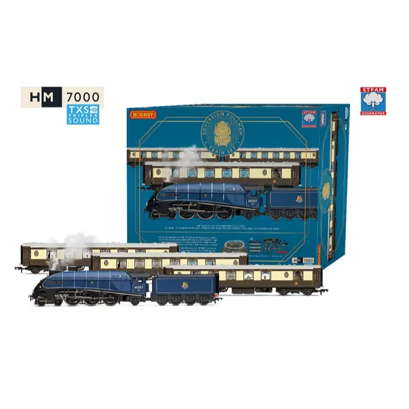 Hornby R1295txssm Oo Sovereign Pullman Model Train Set 1