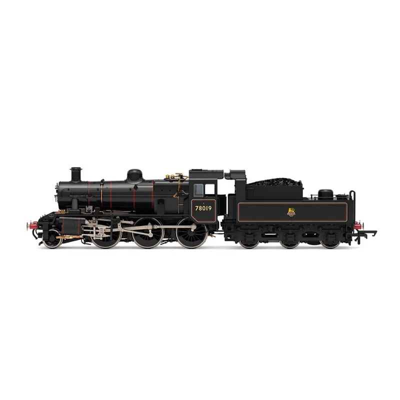 Hornby R30390 Oo Br (Early) - Standard 2Mt - Lined 78019 Ne 12D Steam Locomotive 1
