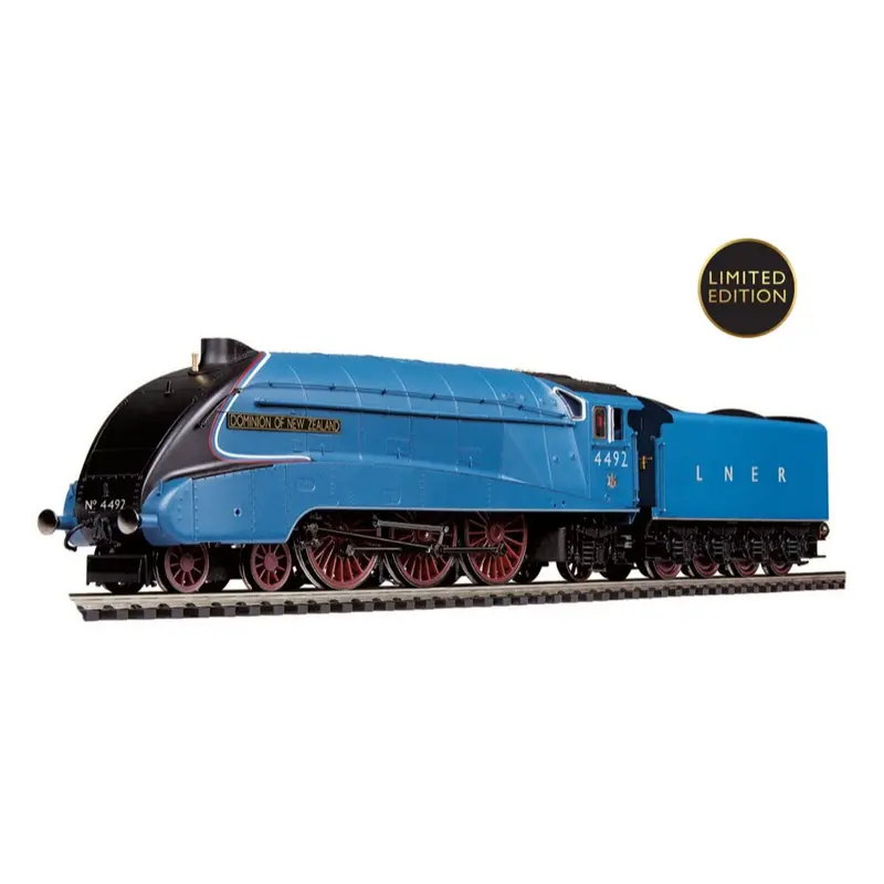 Hornby R30422 Oo Dublo: Lner - Class A4 - 4492 Dominion Of New Zealand Steam Locomotive 1