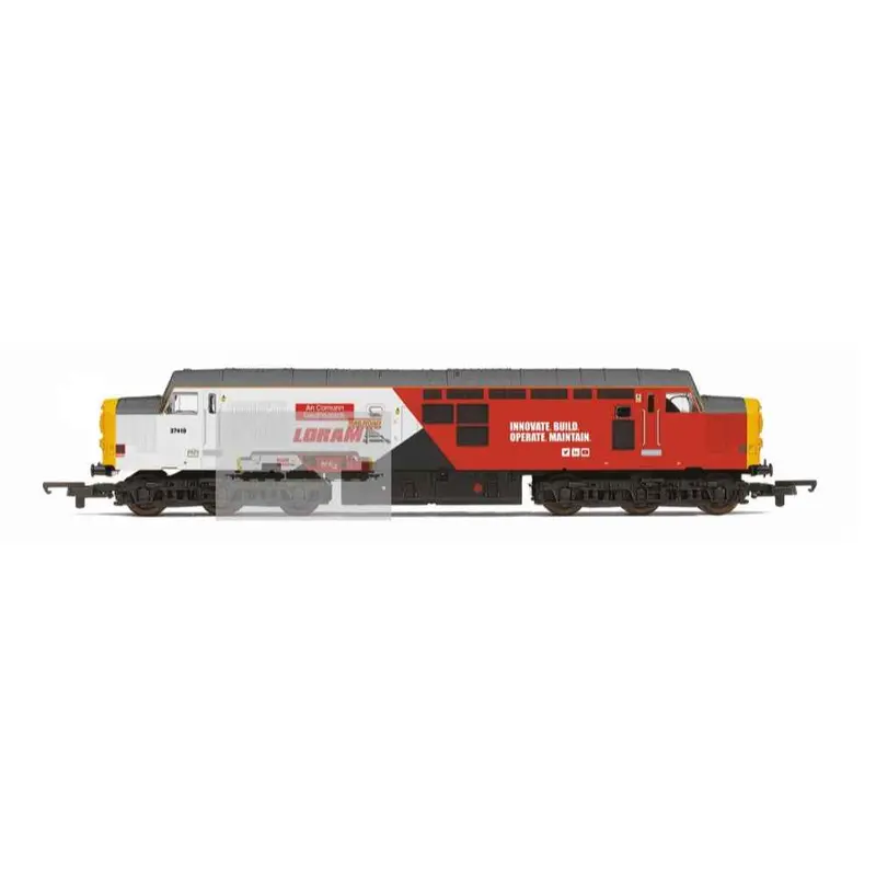 Hornby R30436 Oo Railroad Loram Class 37 'An Comunn Gaidhealach' 37418 1