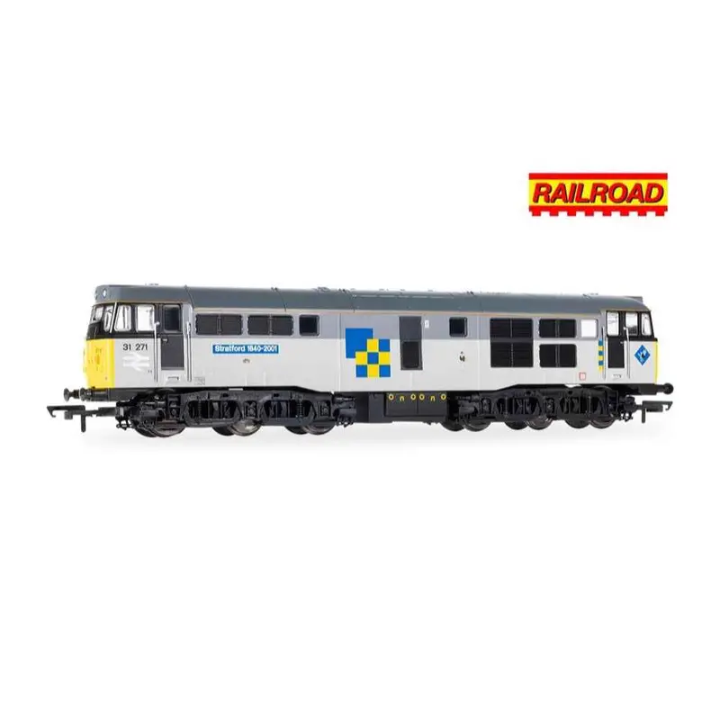 Hornby R30439 Oo Railroad Tfl Construction Class 31 '31271' Stratford 1