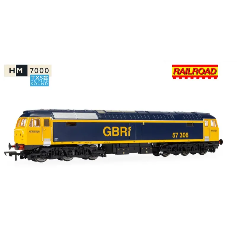 Hornby R30441txs Oo Railroad Gbrf Class 57 57306 Dcc Sound Fitted 1
