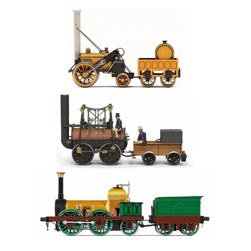 Hornby R30445 Oo Birth Of The Railways Steam Train Pack (Railway 200) 1