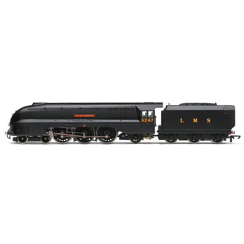 Hornby R30453 Oo Lms Streamlined Coronation Class 4-6-2 6247 City Of Liverpool Wwii 80Th Anniversary Collection 1