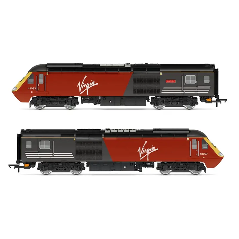 Hornby R30463 Oo Virgin Class 43 Hst Lady In Red Locomotive Train Pack 1