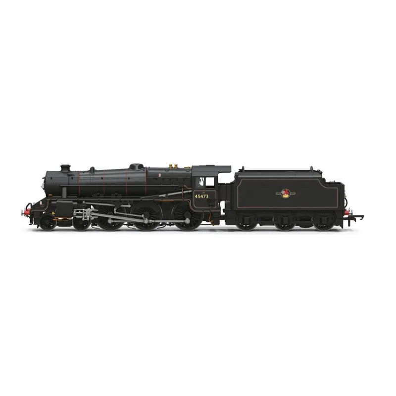 Hornby R30475ss Oo Br Late Stainer 5Mt 'Black 5' 45473 Steam Locomotive With Steam Generator 1