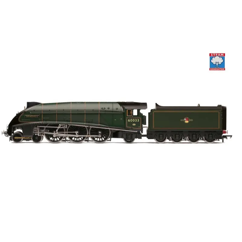 Hornby R30552ss Oo Br Class A4 'Seagull' 60033 Steam Locomotive With Steam Generator 1