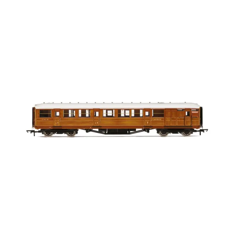 Hornby R40454 Oo Lner - Gresley Corridor - 21437 - Brake Composite Coach 1