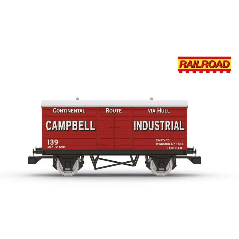 Hornby R60272 Oo Railroad: Campbell Vent Van 1
