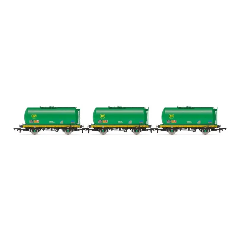 Hornby R60291 Oo Bp - Tta - 67766-7-8 - Triple Pack Tanker Wagons 1