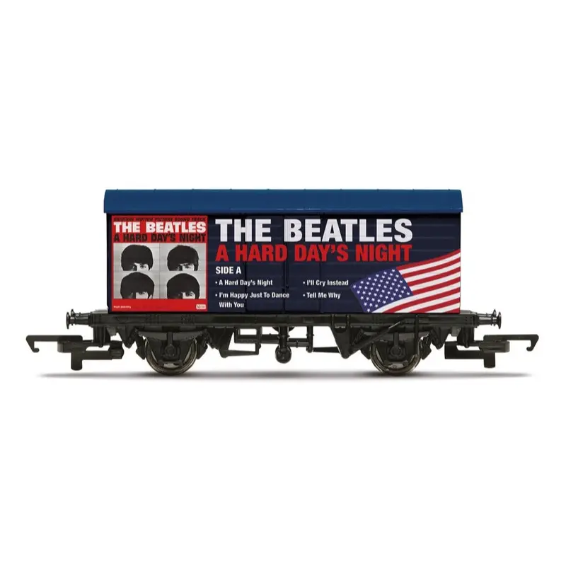 Hornby R60302 Oo The Beatles - Hard Days Night Us Album Cover - Wagon 1