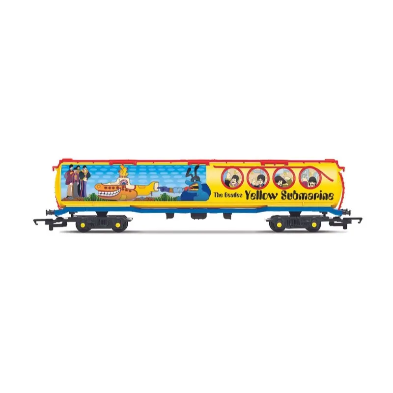 Hornby R60314 Oo The Beatles - Yellow Submarine - 100T Tanker Wagon 1