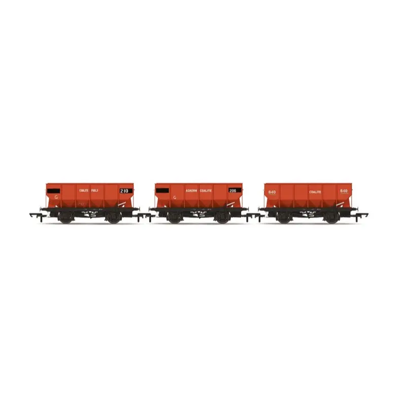 Hornby R60345 Oo Grimethorpe Coalite 21T Hopper Wagon Triple Pack 1