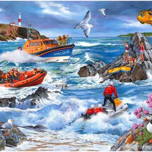 House Of Puzzles Against The Tide 1000Pc Jigsaw Puzzle 1