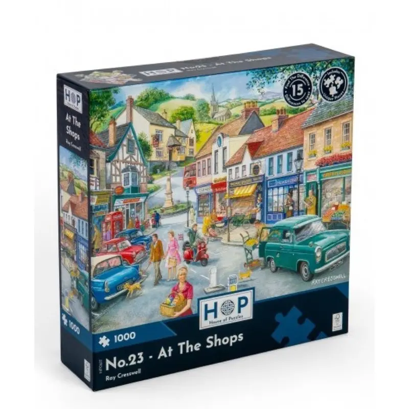 House Of Puzzles At The Shops Find The Difference 1000Pc Jigsaw Puzzle 1