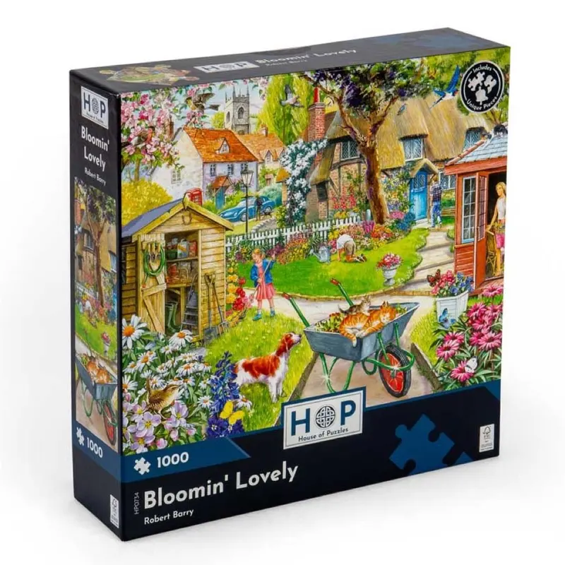 House Of Puzzles Bloomin Lovely 1000Pc Jigsaw Puzzle 1