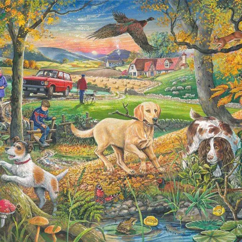 House Of Puzzles Catch Me If You Can Large Format 500Pc Jigsaw Puzzle 1