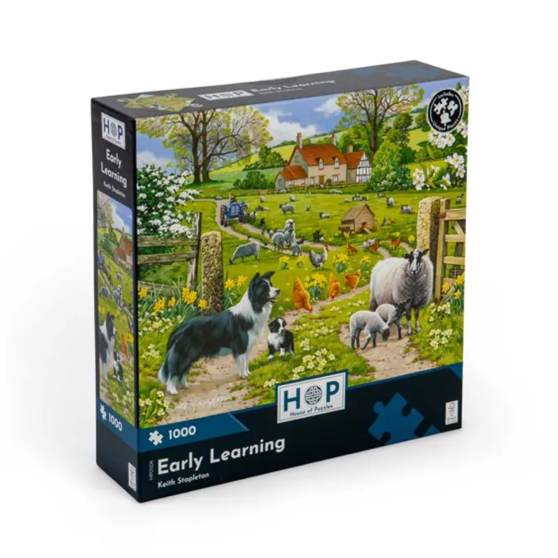 House Of Puzzles Early Learning 1000Pc Jigsaw Puzzle 1