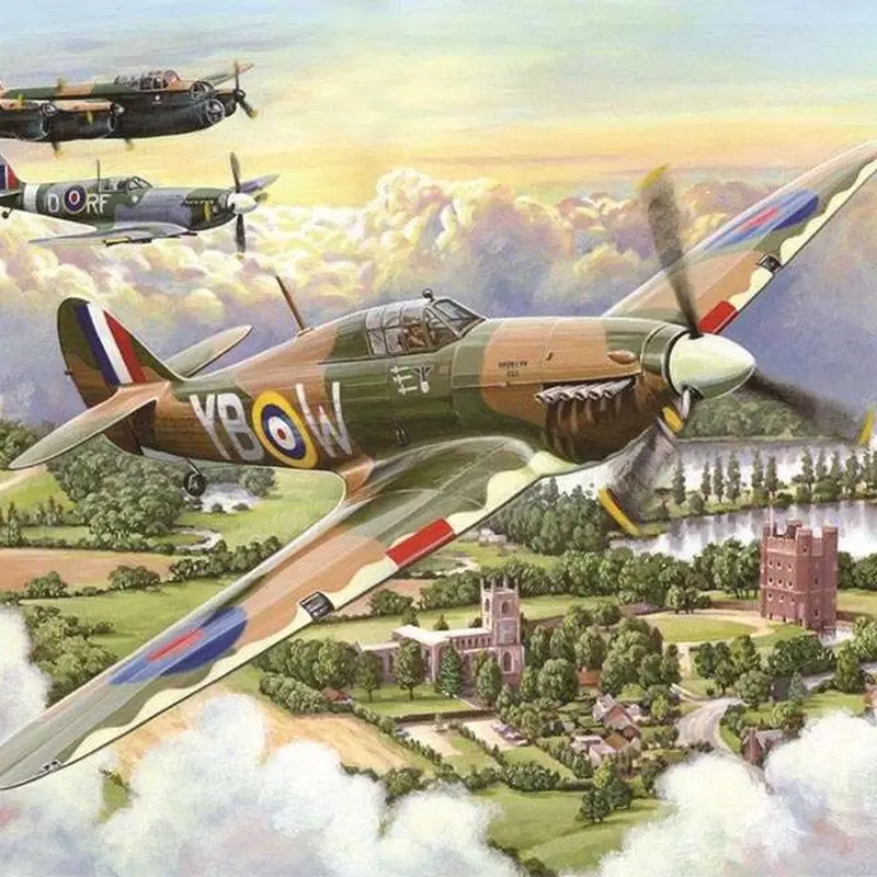 House Of Puzzles Final Approach Large Format 500Pc Jigsaw Puzzle 1