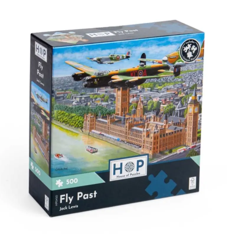 House Of Puzzles Fly Past 500Pc Jigsaw Puzzle 1