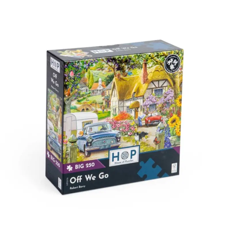 House Of Puzzles Off We Go Large Format 250Pc Jigsaw Puzzle 1