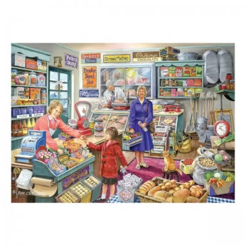 House Of Puzzles Pennies To Spend Large Format 500Pc Jigsaw Puzzle 1