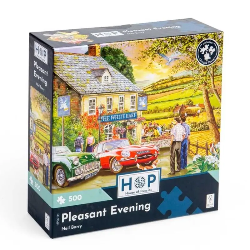 House Of Puzzles Pleasant Evening 500Pc Jigsaw Puzzle 1
