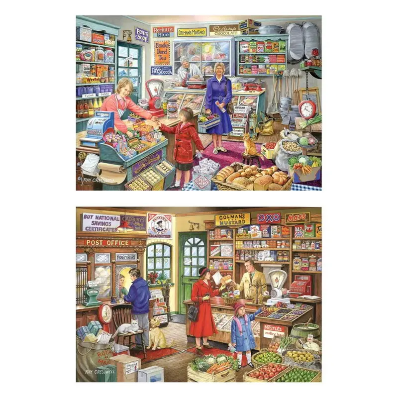 House Of Puzzles Please May I Have 2 X Large Format 500Pc Jigsaw Puzzle Multipack 1
