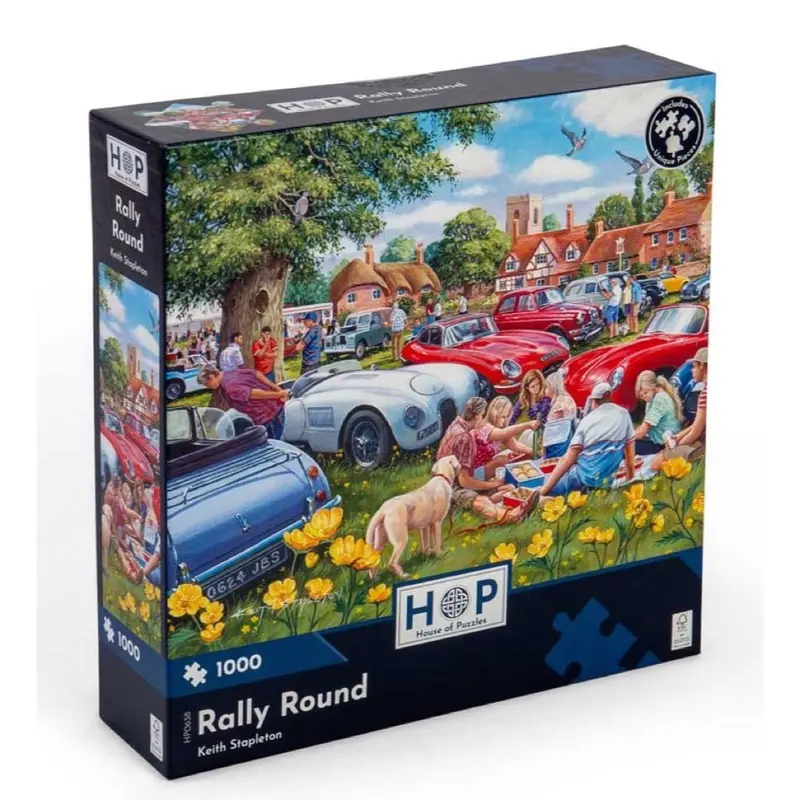 House Of Puzzles Rally Round 1000Pc Jigsaw Puzzle 1