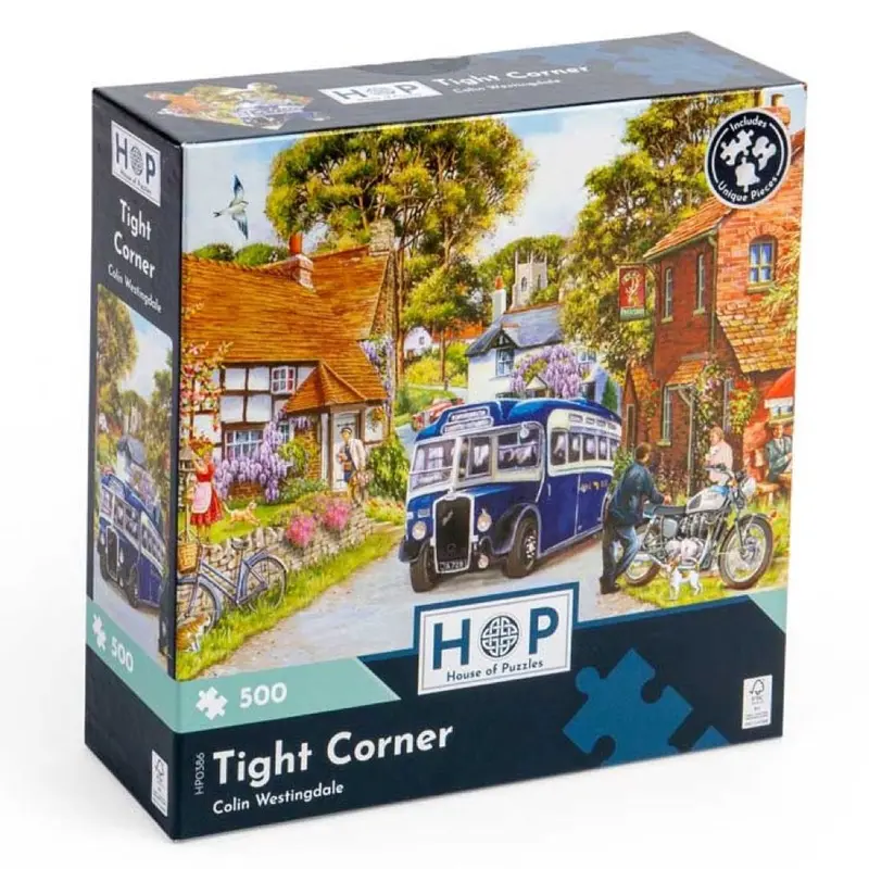 House Of Puzzles Tight Corner 500Pc Jigsaw Puzzle 1
