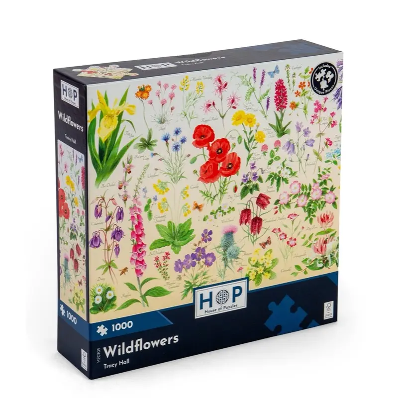 House Of Puzzles Wildflowers1000pc Jigsaw Puzzle 1