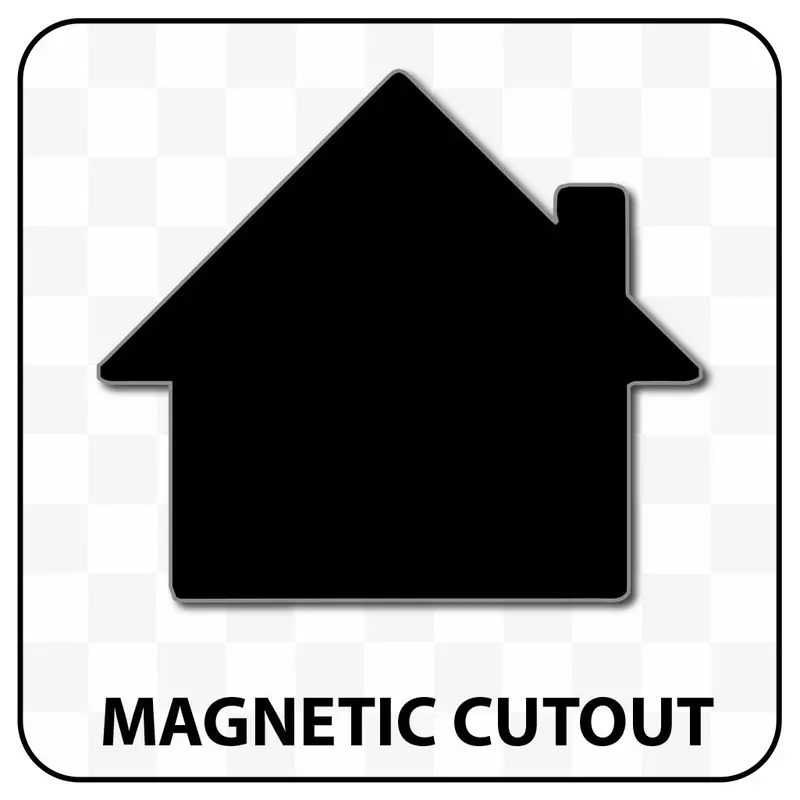House Shaped Blank Magnet 2