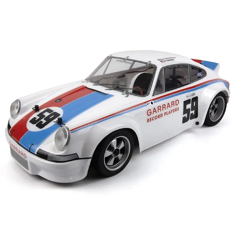 Hpi 1/10 Sport 3 Flux 1973 Brumos Porsche 911 Carrera Rsr On Road Rc Car 160788 2