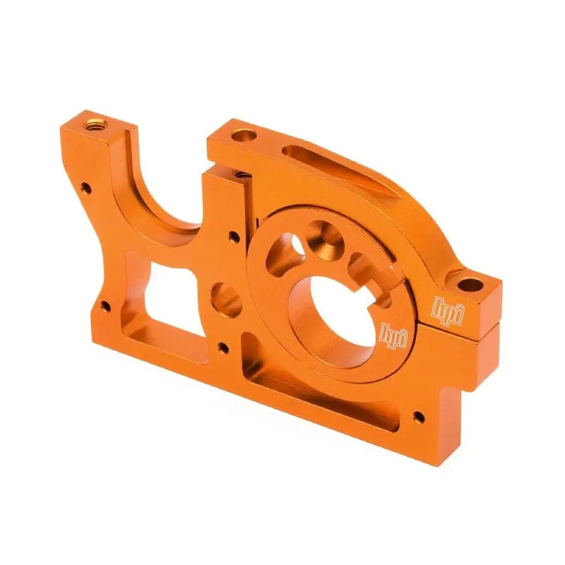 Hpi 100885 Aluminium Motor Mount Set (Orange) 1