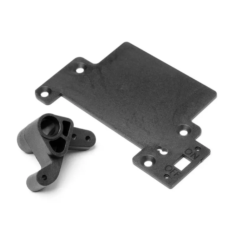 Hpi 101313 Servo Arm,Radio Tray Post,Radio Tray Lid(Rx) Bullet Flux 1