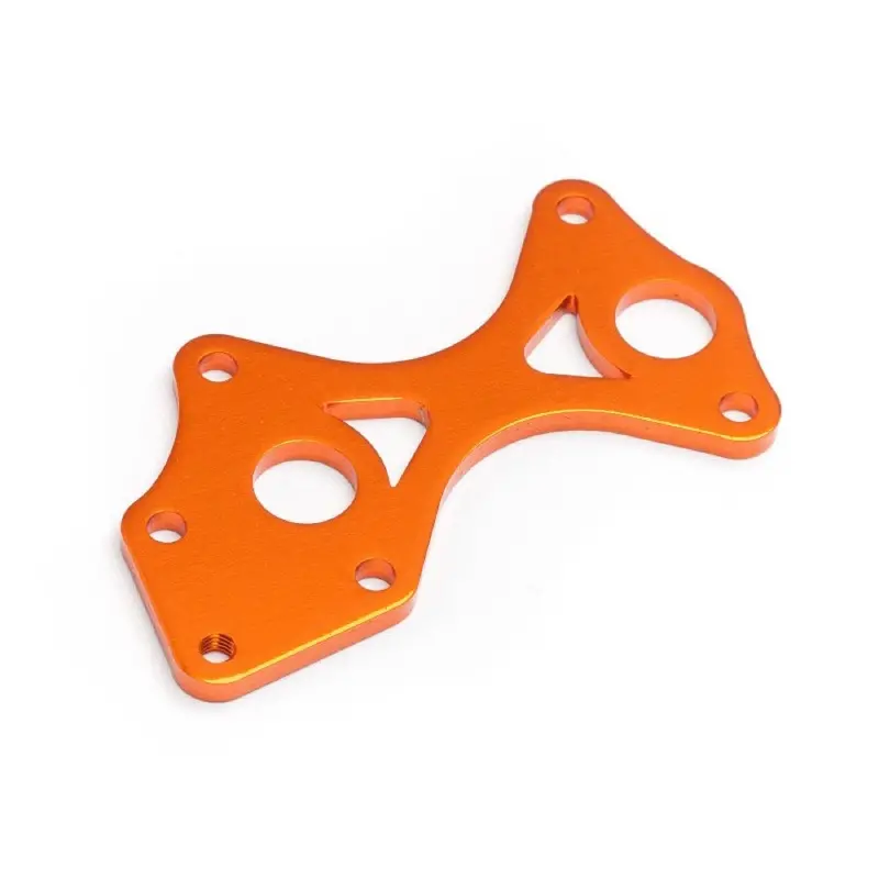 Hpi 101762 Front Holder For Diff. Gear 7075 Trophy Truggy (Orange) 1
