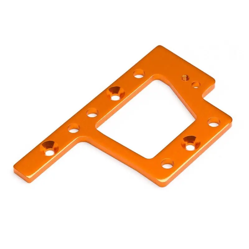 Hpi 101801 Centre Gearbox Mounting Plate Trophy Truggy Flux (Orange) 1