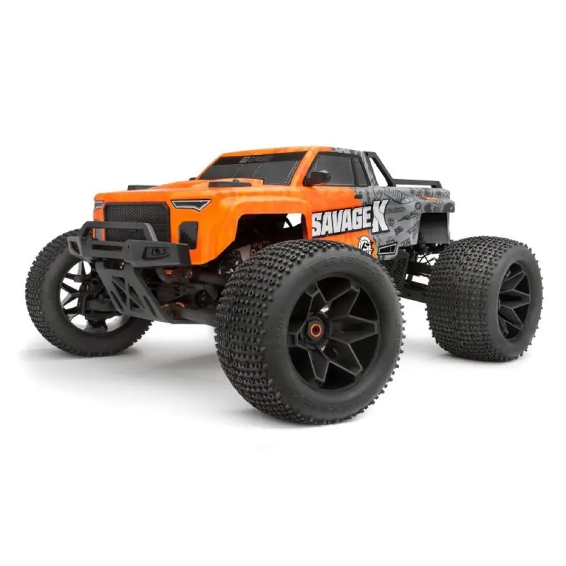 Hpi 160105 Gt-6 Sportcab Painted Truck Body (Orange/Grey) 2