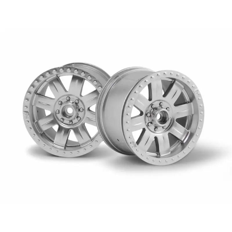 Hpi 3263 Ringz Wheel Matte Chrome 1