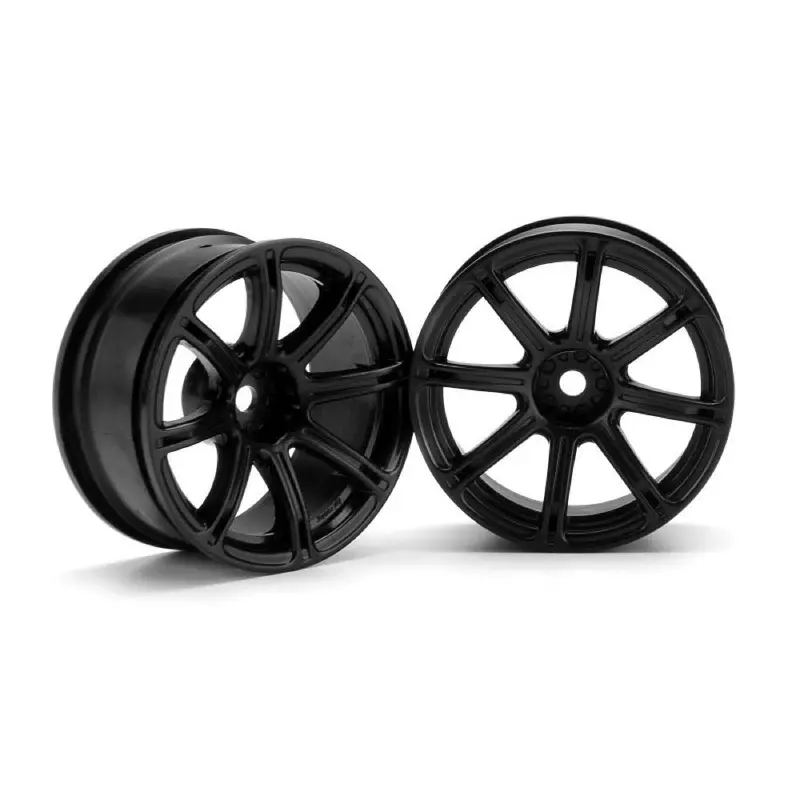 Hpi 3307 Work Emotion Xc8 Wheel 26Mm Black (6Mm Offset) 1