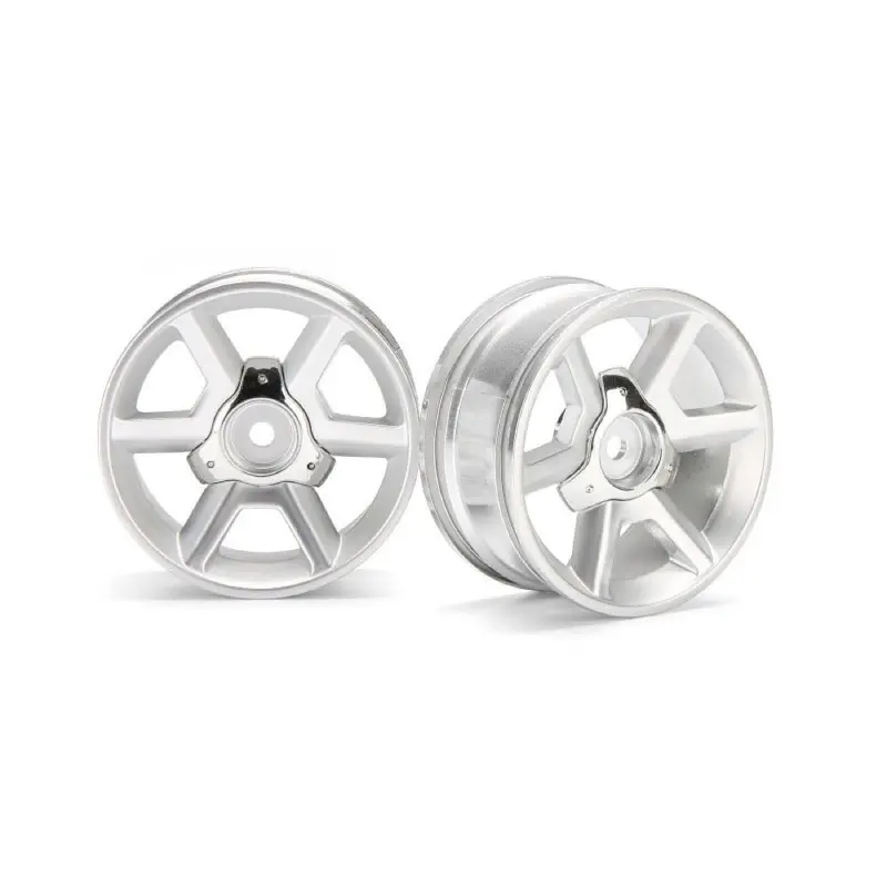 Hpi 33471 Gt Wheel Silver (6Mm Offset/2Pcs) 1