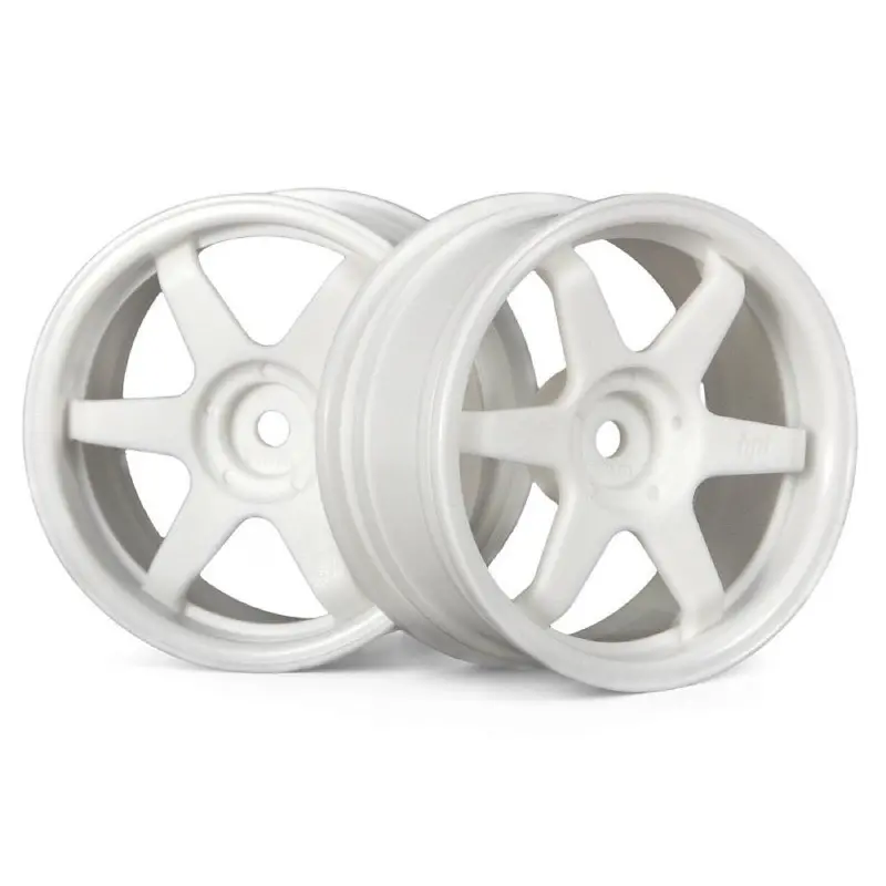 Hpi 3840 Te37 Wheel 26Mm White(3Mm Offset) 1