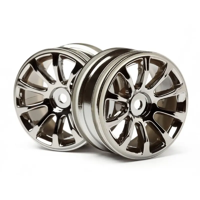 Hpi 38440 Mini Spoke Wheel Chrome (44X26mm/2Pc) 1