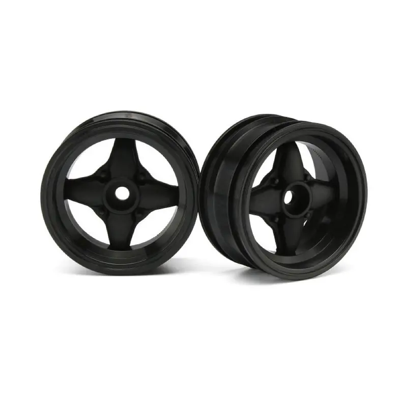 Hpi 3906 Mx60 4 Spoke Wheel Black (3Mm Offset/2Pcs) 1